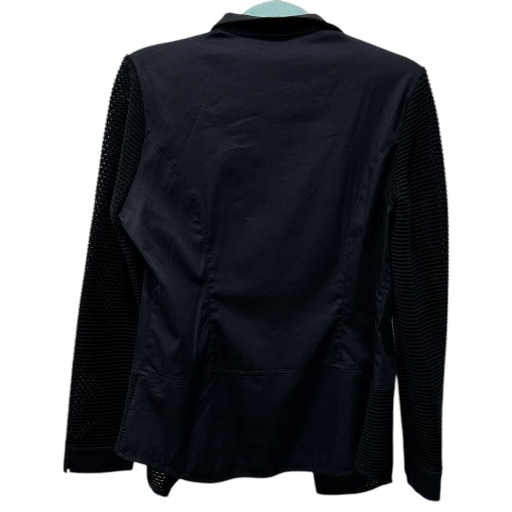 Ming Wang Open Front Mesh Blazer - image 5